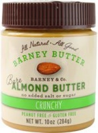 Barney Butter Bare Almond Butter, Crunchy, 10 Ounce