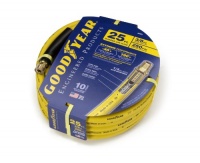 Goodyear EP 46504 3/8-inch by 25-feet 250 PSI Rubber Air Hose with 1/4-Inch MNPT Ends and Bend Restrictors