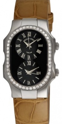 Philip Stein Women's 1DBCBAS Diamond Alligator Strap Watch