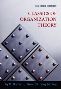 Classics of Organization Theory