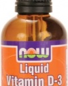 NOW Foods Liquid Vitamin D-3 5000Iu/Dropper, 2 ounce