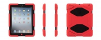 Survivor for iPad 2 & iPad 3, red/black