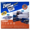 Ziploc 12 Space Saver Vacuum Seal Bags Super Value Pack