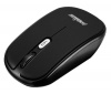 Perixx PERIMICE-710B, Wireless Mouse for Laptop - Black - 2.4G - Up to 30 Ft Operating Range - 1000/1600 DPI Optical Resolution - Nano Receiver - On/Off Switch - Elegant Rubber Painting - Energizer Batteries Included