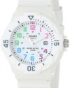 Casio Women's LRW200H-7BVCF Diver Look White Resin and Plastic Watch