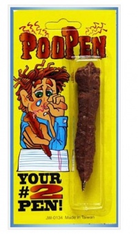 Fake Poop Pen