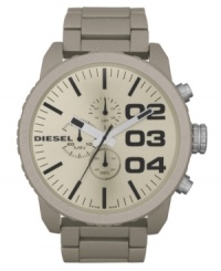 Hit the ground running with this rugged and reliable chronograph watch from Diesel.