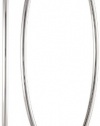 Kenneth Cole New York Shiny Ear Update Large Silver Hoop Earrings