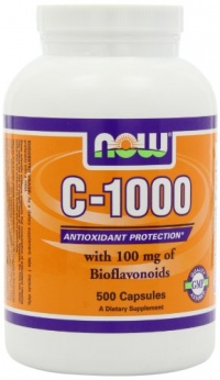 NOW Foods Vitamin C-1000, 500 Capsules