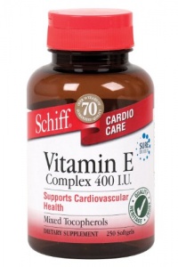 Schiff Natural Vitamin E Complex, 400 IU, 250 Softgels