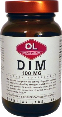 Olympian Labs Dim (diindolylmethane), 100mg, 60 Capsules