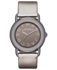 Show your metal with this intriguing gunmetal watch from Marc by Marc Jacobs.