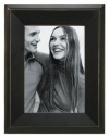 Hudson Black Scratch Picture Frame 5x7