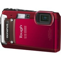 Olympus TG-820 12MP Shock/Water/Freeze-Proof Camera-Red V104060RU000