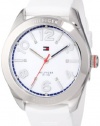 Tommy Hilfiger Women's 1781255 Sport White Silicon Stainless Steel Watch