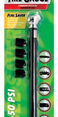 Slime 1023-A Pencil Tire Gauge 10-50 PSI