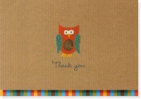 Owl Thank You Notes (Stationery, Note Cards)