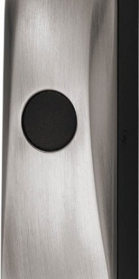 NuTone PB75SN Wireless Unlighted Door Chime Push Button, Satin Nickel Finish