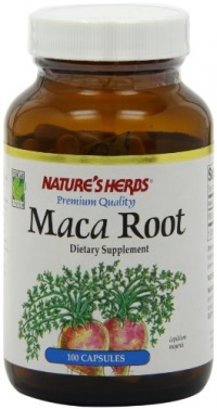 Nature's Herbs Maca Root, 500 mg, 100  Capsules