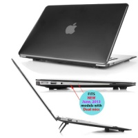 iPearl mCover Hard Shell Cover Case with FREE keyboard cover for 13.3-inch Apple MacBook Air A1369 & A1466 - BLACK