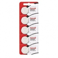 Maxell CR2032 lithium batteries -pack of 5