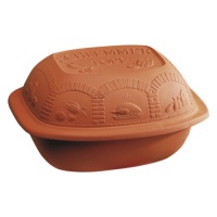 Reston Lloyd Schlemmertopf Classic Glazed Clay Roaster, Large