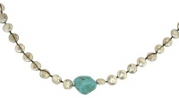 Lucky Brand Semi Precious Accents Silver Necklace