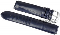 Philip Stein Navy Blue Patent Leather 18 mm Strap 1-LN