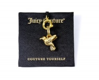 Juicy Couture Mini Hummingbird Charm Jewelry Gold