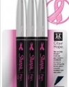 Sharpie Pen Pink Ribbon Grip Fine Point Pen, 3 Black Ink Pens (1799898)