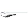 Dual MAR16W Rubber Mast Marine AM/FM Antenna - White