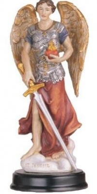 5 Inch Archangel Jehudiel Holy Figurine Religious Decoration Statue