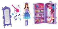 Barbie The Princess and The Popstar Mini-Doll Scene Keira Doll