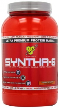 BSN Syntha Powder, Orange Smoothie, 2.91 Pound