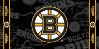 NHL Boston Bruins Fiber Reactive Beach Towel