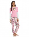 Paul Frank Junior's Winter Sparkle Circle Print Pajama Gift Set