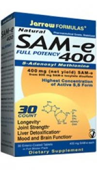 Jarrow Formulas SAM-e, 400 mg, 30 Count