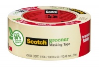 3M Scotch Masking Tape for General Painting, 1-Inch by 60-Yard, 1-Pack