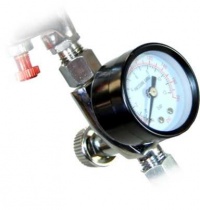 Air Adjusting Valve Regulator with Gauge for Spray Guns and Pnuematic Tools