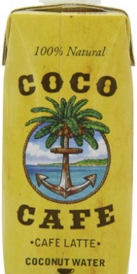 Coco Cafe Coconut Water Cafe Latte, 11.1 Ounce (Pack of 12)