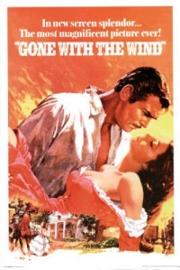 GONE WITH THE WIND CLASSIC 24 x 36 in. POSTER Poster Print, 24x36 Movie Poster Print, 24x36