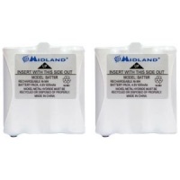 Midland AVP8 Nickel Metal Hydride Battery Packs for LXT Series GMRS Radios - Pair