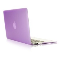 TopCase Rubberized Hard Case Cover for 13-Inch Macbook Air - Purple