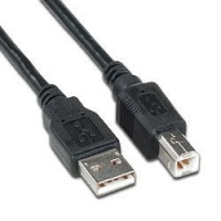 10ft USB Cable for: Epson Expression XP-600 Wireless Small-in-One Color Inkjet Printer, Copier, Scanner