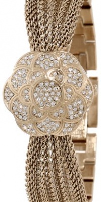 Anne Klein Women's AK/1046CHCV Swarovski Crystal Accented Watch