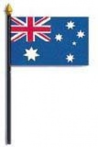 Australia Flag 4 X 6 Inch Made in USA By Annin