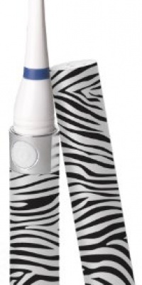 Violight Slim Sonic Toothbrush, Zebra