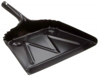 Impact 4212 Black Metal Dust Pan, 12 Width x 14 Height