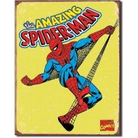 Spiderman Retro Tin Metal Sign