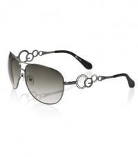 G by GUESS Women's Metal Rim Aviator Sunglasses